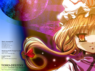 Blonde girl starry background yakumo - alice prin free wallpaper for desktop