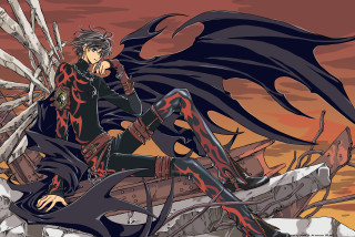 Woman broken branch sword demon - her hand and a demon free wallpaper