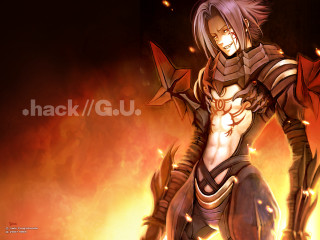 Woman armor fire embers tattoo - a caption free wallpaper