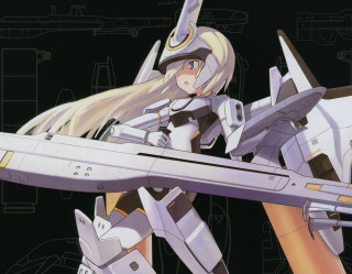 Futuristic woman gun rayonism blonde - a gun and a gun free wallpaper