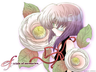 Girl flower memories alice prin - long hair and a flower free wallpaper