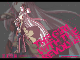 Girl sword pink hair revolution - neoexpressionism free wallpaper