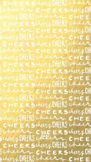 Yellow white wall cheers typographic - international typographic style free wallpaper