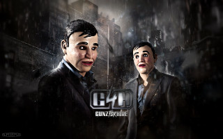 Couple people rain city background - a couple of people free wallpaper for desktop