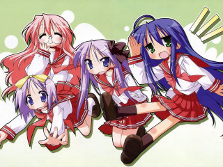 Anime girls purple hair red 2 - wearing free wallpaper