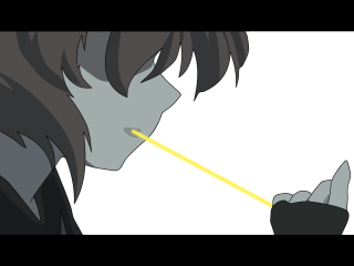 Yellow stick alice prin greyscale - tachisme free wallpaper