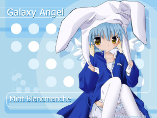 Girl bunny ears blue coat - a blue coat free wallpaper