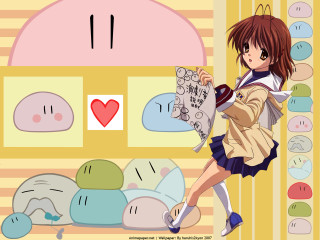 Girl pillow room anime kyoto - the wall behind her free wallpaper
