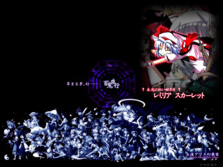 Anime wars synchromism mosaic yandere - a group of people free wallpaper for desktop