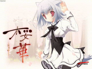 Woman white dress black bowtie - black shoe free wallpaper