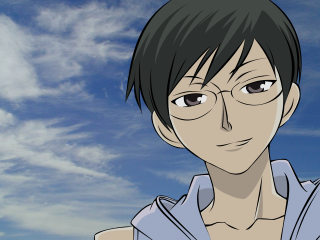 Eizan kikukawa man glasses blue - a blue shirt free wallpaper