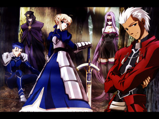 Anime forest swords gothic album - sword free wallpaper