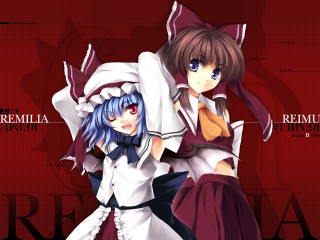 Anime characters white purple pillow - the other wearing free wallpaper