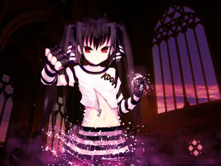 Anime gothic sword windows purple - window free wallpaper