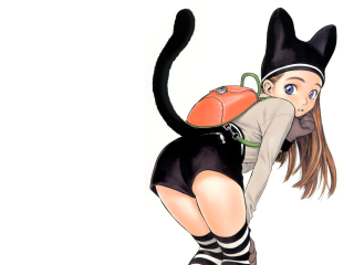 Woman cat costume backpack cat - a backpack free wallpaper