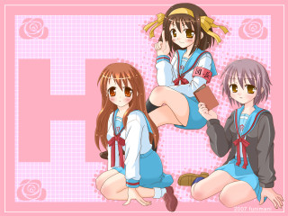 Anime girls kita high school - their leg free wallpaper