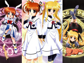 Anime girls clock zodiac rayonism - hint of yayoi kasuma free wallpaper