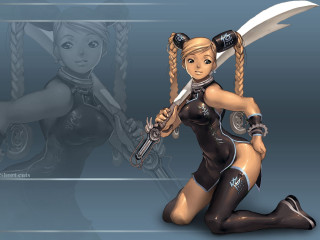 Woman sword gun portrait chinese - stanley artgerm lau free wallpaper
