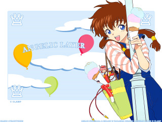 Girl balloons kyoto icecream angelic - balloon free wallpaper