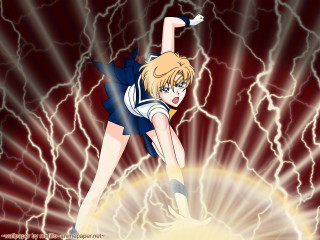 Flying woman lightning red background - a red background behind her free wallpaper