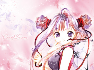 Girl long hair bow star - long hair and a bow free wallpaper