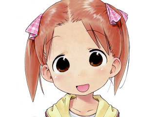 Girl pink bow yellow shirt - her shirt free wallpaper