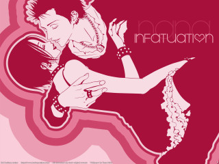 Woman holding man pink background - a woman in a dress holding free wallpaper