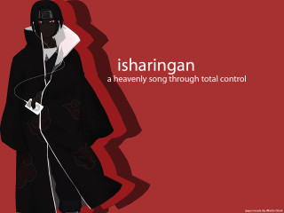 Man black coat headphones red - a red wall free wallpaper
