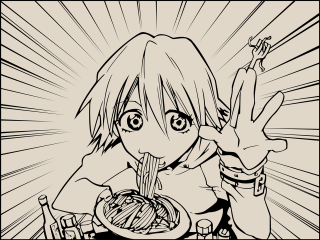 Girl noodles aya goda manga - superflat free wallpaper for desktop