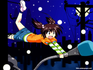 Girl falling skateboard manga yayoi - the air free wallpaper