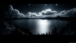 Lake water clouds sky mountain - water free wallpaper