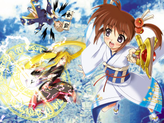 Baiōken eishun anime girls sword - a sword free wallpaper