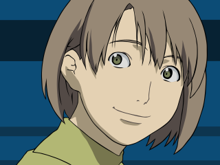 Man green shirt blue background - maya free wallpaper