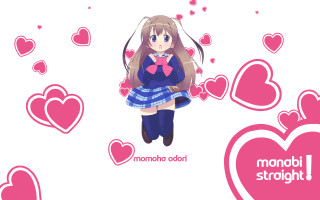 Chizuko yoshida valentine girl hearts - a bow free wallpaper