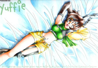 Woman bed knife green shirt - a knife free wallpaper