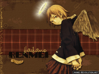 Angel wings anime girl fence - armin hansen free wallpaper