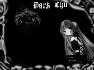Gothic girl black dress long - free dark wallpaper