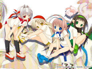Anime girls blue ribbon elf - a blue ribbon free wallpaper