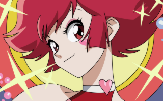 Red hair heart star magic - altermodern free wallpaper