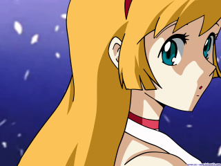 Blonde girl blue eyes snow - a blonde free wallpaper