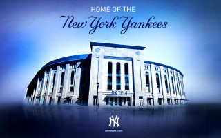 Yankees stadium home of the - poster free wallpaper