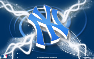 Baseball logo blue background white - cool free wallpaper