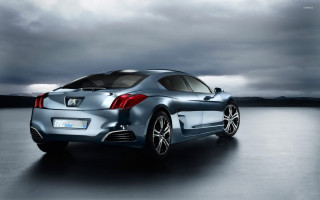 Silver car dark room cloudy - a silver car free wallpaper