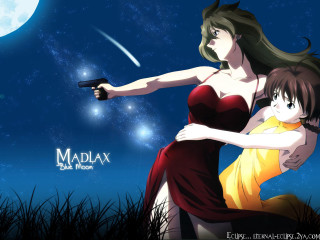 Moon gun woman fullmoon anime - full free wallpaper