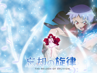 Redhair blue dress sword music - a sword free wallpaper