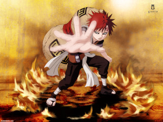 Red haired man fire breathing - a white shirt holding free wallpaper