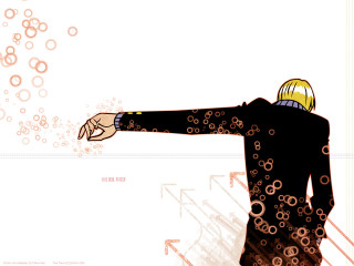 Man suit bubbles helmet pointing - asaf hanuka free wallpaper