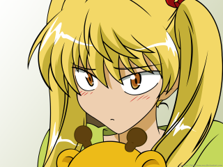 Cartoon girl teddy bear sad - a sad face free wallpaper