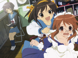 Kitchen anime girls knife uniform - a knife free wallpaper