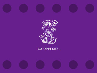 Purple girl bubbles moon yin - happy free wallpaper